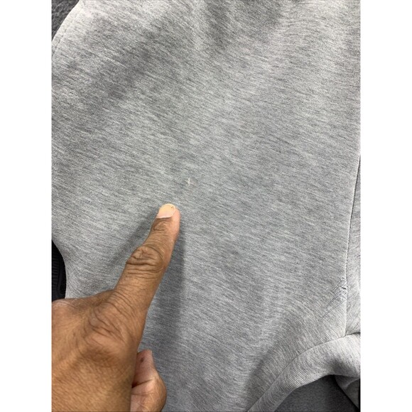 Nike Men's Tech Fleece Jogger Sweatpants 805162-063 Heather Gray Black Small - Picture 11 of 15
